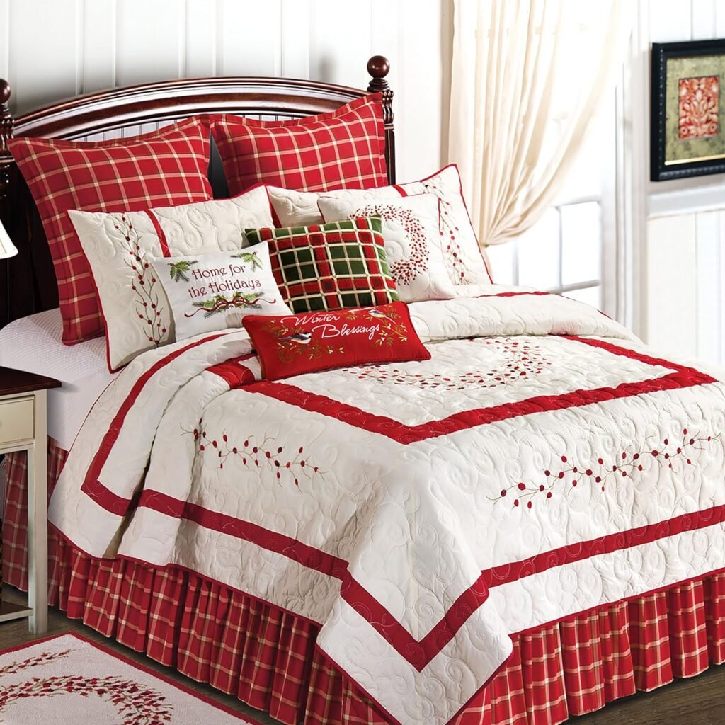 C&F Home delicate - Christmas bedspreads king size